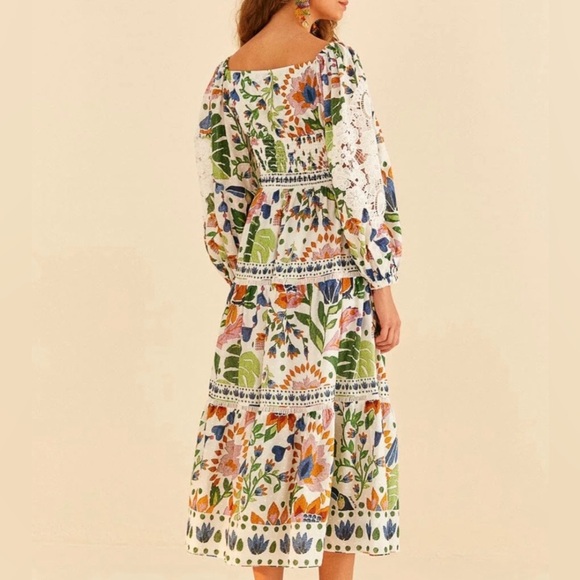 Farm Rio
Summer Garden Midi Dress - Picture 3 of 4